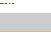 Tablet Screenshot of geneticshealth.com